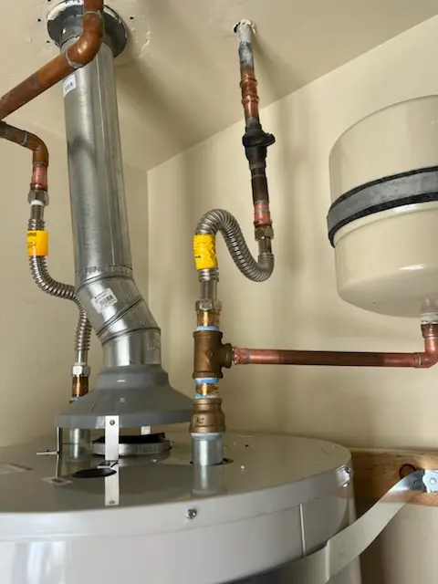 Water heater installation and plumbing repair in Sawmills